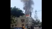 Lince: Incendio se registra en una vivienda en el jirón Joaquín Bernal