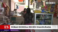 Pachacamac: Roban bodega recién inaugurada