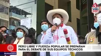 Perú Libre y Fuerza Popular se preparan para el debate de sus equipos técnicos