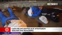 San Martín de Porres: Caen delincuentes que intentaron asaltar una panadería