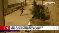San Martín de Porres: Hombre fue perseguido a balazos tras resistirse a asalto