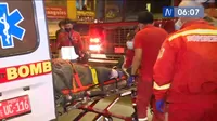Independencia: Dos heridos dejó choque entre combi y moto 