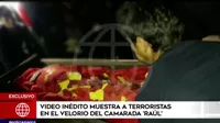 Video inédito muestra a terroristas en el velorio del camarada 'Raúl'