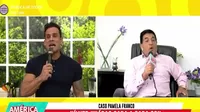 Christian Domínguez y Nílver Huarac se enfrentaron en América Hoy por Pamela Franco