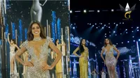 La elegancia de Luciana Fuster sobre la pasarela de Miss Grand International 2023