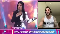 Tula Rodríguez “cuadró” a Nicola Porcella por comentario sobre EEG