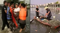 China: Históricas inundaciones dejan ya más de 300 muertos