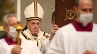 Papa Francisco pidió paz y concordia en el 2021 para desterrar la indiferencia