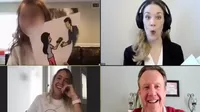 YouTube: Niña se coló en reunión virtual de su padre y reveló secreto familiar 