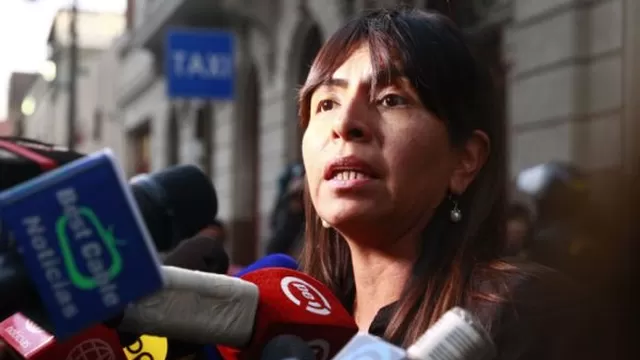 Giuliana Loza, abogada de Keiko Fujimori, dio a conocer que la audiencia de la lideresa de FP será el 15 de diciembre. Foto: Andina