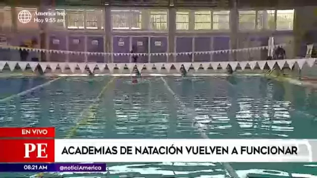 Academias de natación vuelven a funcionar a nivel nacional 