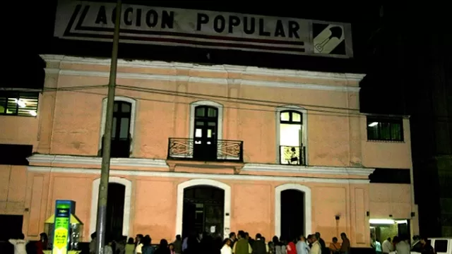 Acción Popular. Foto: Andina