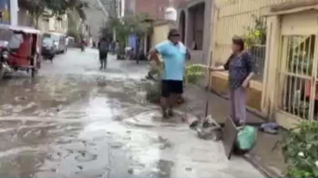 Activación de quebrada en Ñaña ocasionó deslizamiento y afectó viviendas del sector de Alto Perú