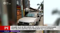 El Agustino: Hombre denuncia extorsión tras robo de su vehículo