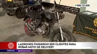 El Agustino: Policía capturó a delincuentes que fingieron ser clientes para robar motocicleta