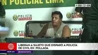El Agustino: Sujeto fue liberado tras disparar a policía de civil en una pollada