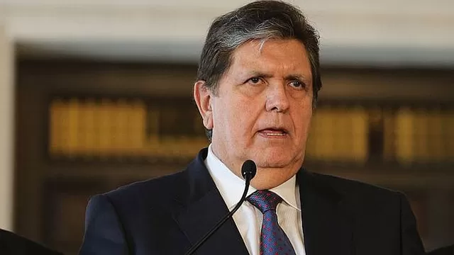 Alan García Perez. Foto: Difusión