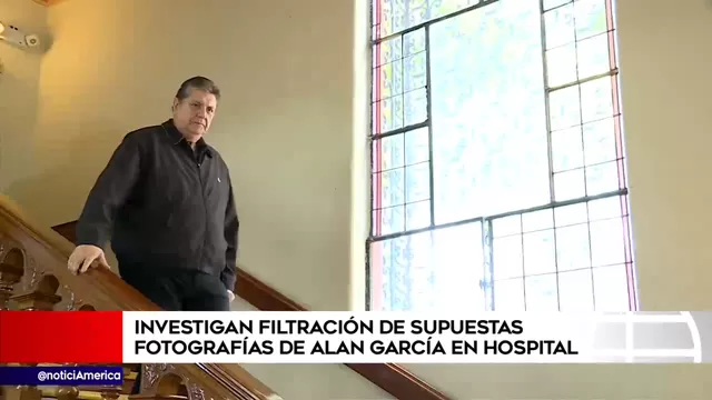 Alan García: investigan filtración de supuestas fotografías de expresidente en hospital