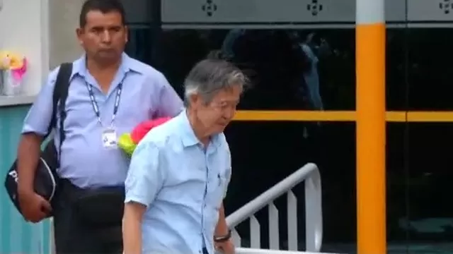 Alberto Fujimori fue trasladado a clínica por cuadro de taquicardia 