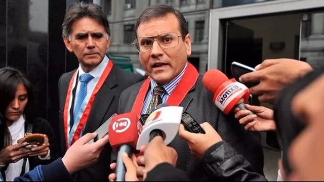 El fiscal Martín Salas recibió la cobertura de la Fiscalía para su resguardo personal. Foto: RPP
