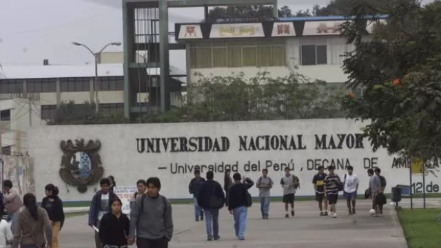 Estudiantes de San Marcos reclaman más seguridad / Foto: Andina