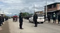 Policía Nacional desbloqueó carretera Fernando Belaúnde Terry en Amazonas