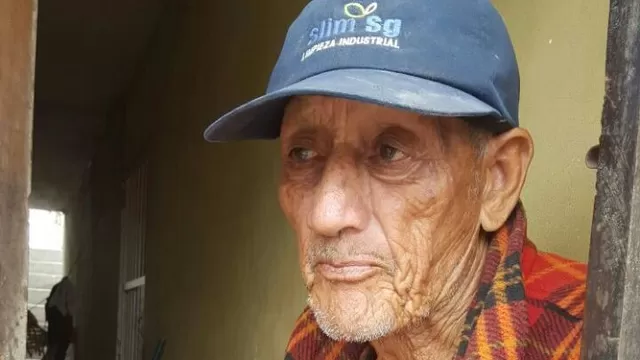 Anciano desaparecido. Foto: PNP