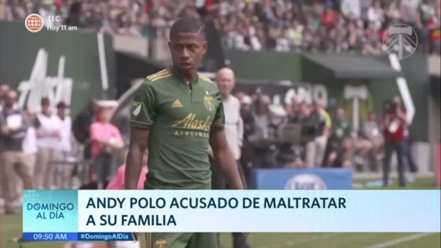 Andy Polo acusado de maltratar a su familia