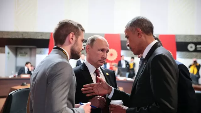 Vladimiri Putin y Barack Obama. Foto: Presidencia