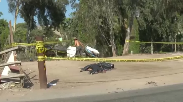 Acribillan a disparos a dos personas cerca del cementerio Santa Rosa