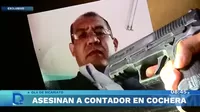 Ate: Padre de familia fue acribillado por el control de préstamos en Lima norte