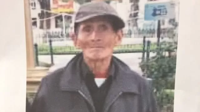 Martín Untiveros Hurtado, de 82 años, desapareció. Foto: PNP