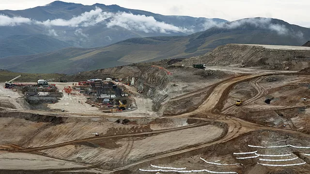 Proyecto minero Las Bambas. Foto: Construccion Minera