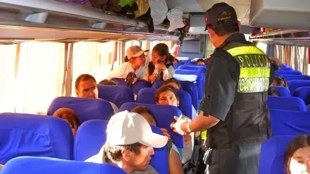 Cuatro pasajeros asaltaron a pasajeros. Imagen referencial: ancashaldia