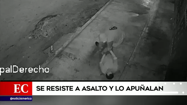 Barranca: Hombre fue apuñalado por resistirse al robo de sus pertenencias