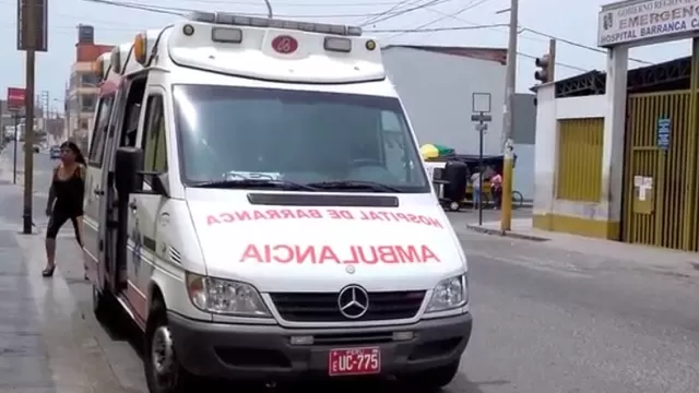 Ambulancia del Sistema de Atención Móvil de Urgencias (SAMU) Foto: América Noticias