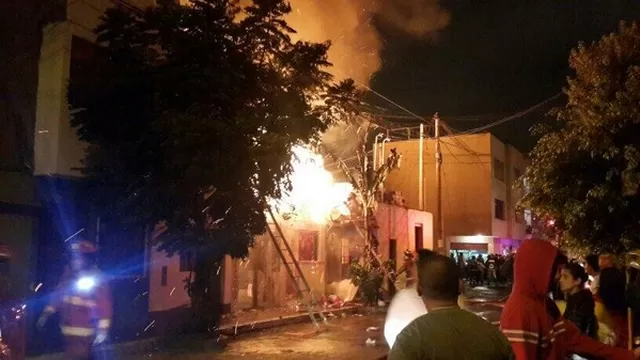 Bomberos lograron controlar incendio en quinta de Barranco