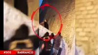 Barranco: Policías subieron a techos de casas para capturar a microcomercializadores de drogas