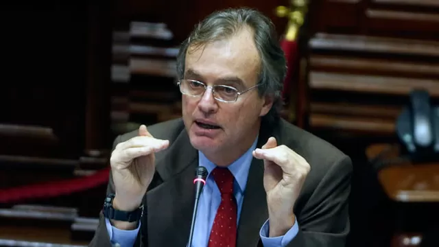 Ministro del Interior, Carlos Basombrío. Foto: peru21.pe