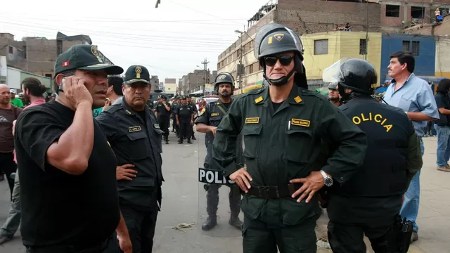 Policía Nacional. Foto: Agencia Andina