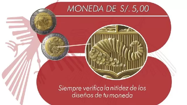 BCR rechaza rumores sobre circulación de monedas de 2 y 5 soles falsas