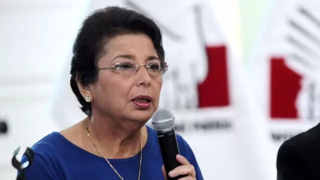 Beatriz Merino, ex defensora del Pueblo. Foto: Andina