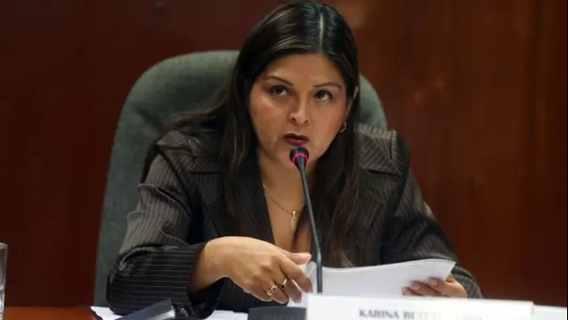 Congresista Karina Beteta. Foto: Agencia Andina