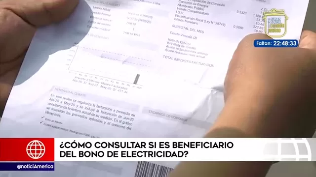 Bono de Electricidad: Conoce aquí si eres beneficiario del subsidio de S/160 