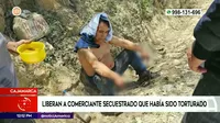 Cajamarca: Liberan a comerciante secuestrado