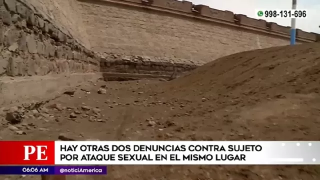 Callao: Capturan a hombre acusado de violar a mujeres en zanjas perimetrales de Fortaleza del Real Felipe