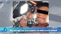Callao: Delincuentes utilizan a niño para asaltar a taxistas y repartidores de delivery