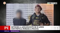 Callao: Retienen a adolescente de 15 años con pistola robada a policía