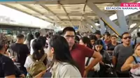 Estación Naranjal: Canal N es testigo del caos y desorden en el Metropolitano