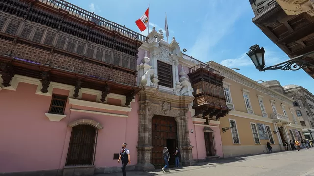 Palacio Torre Tagle, sede de la Cancillería. Foto: ANDINA/Andrés Valle